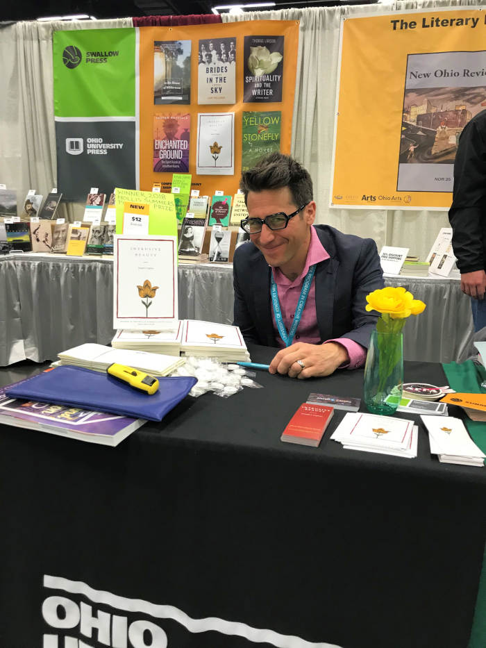 Joseph J. Capista at a book signing